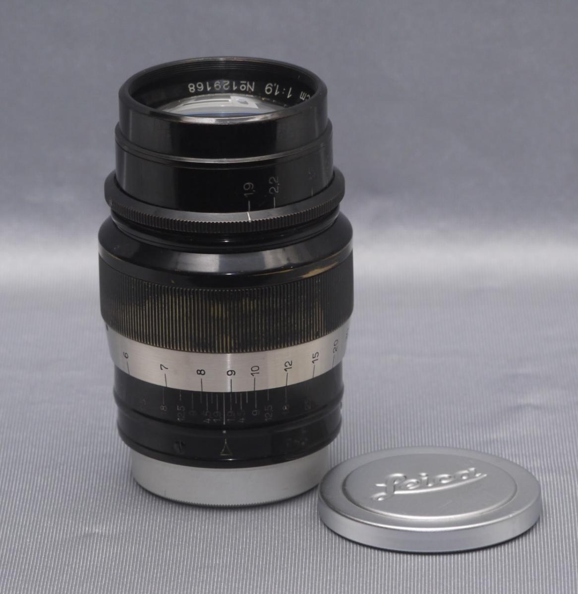 ライカ ヘクトール 73mm f 1.9 (L) ブラックニッケル