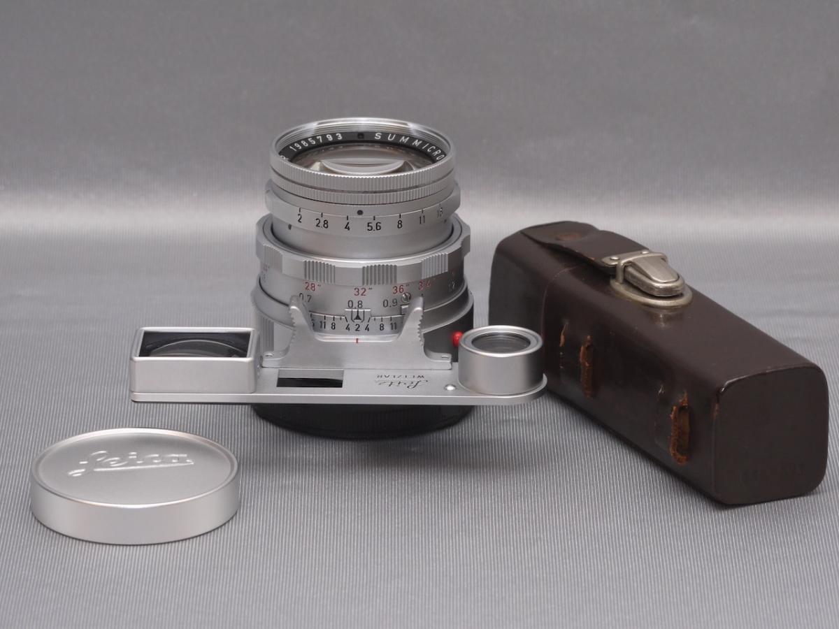 ライカ ズミクロン 50mm f 2 (M) ヌーキー付