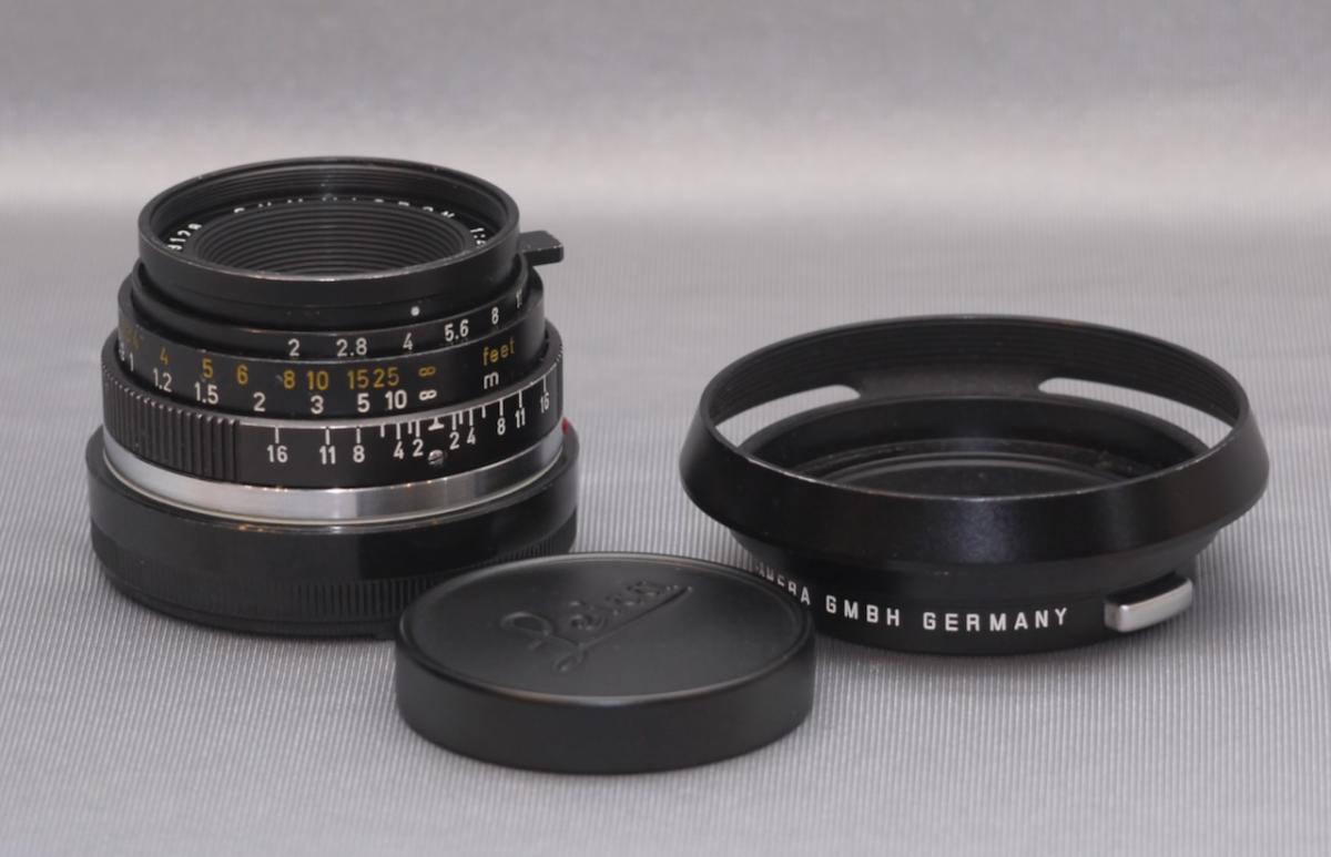 ライカ ズミクロン 35mm f 2 (M) 6枚玉 ジャーマニー